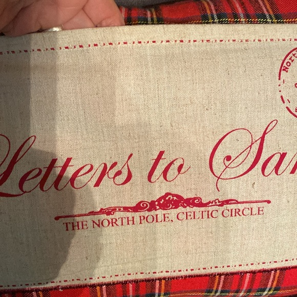 Letters to Santa throw pillow. - Picture 3 of 3